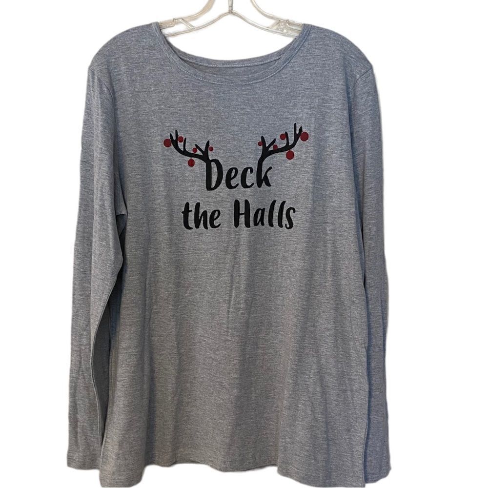 Natural Reflections Deck The Halls Long Sleeve T-shirt